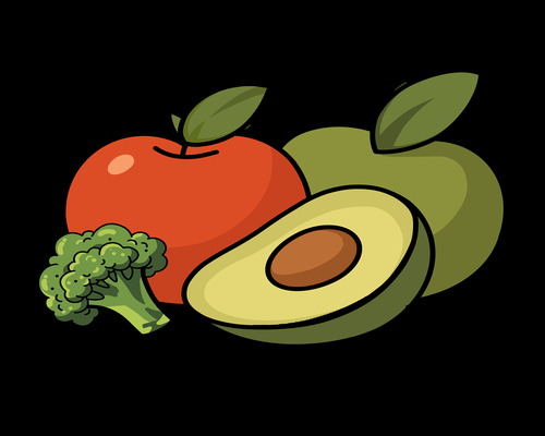 Healthy ingredients icon